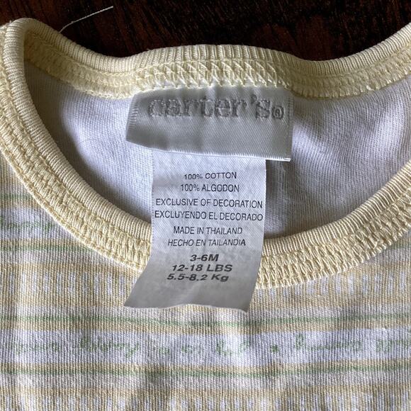 Carter's Striped Onesie - Picture 2 of 4